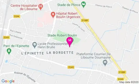 Localisation Dr Gregory Payet