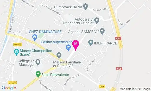 Localisation Dr Catherine Boissy