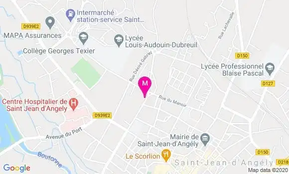 Localisation Dr Claude Aubert
