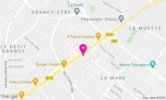 Localisation Dr Chrystel Rolland