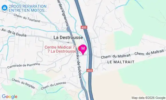 Localisation Dr Frédéric Giraud
