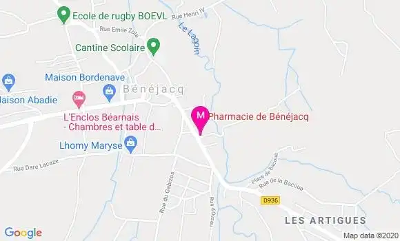 Localisation Dr Delphine Ducos