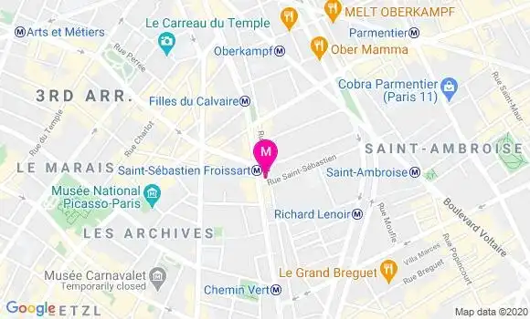 Localisation Dr Estelle Guigne