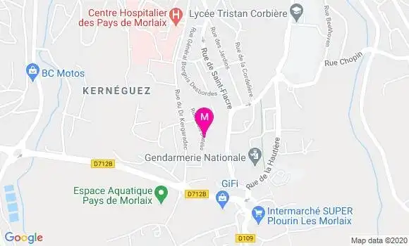 Localisation Dr Charlotte Masson