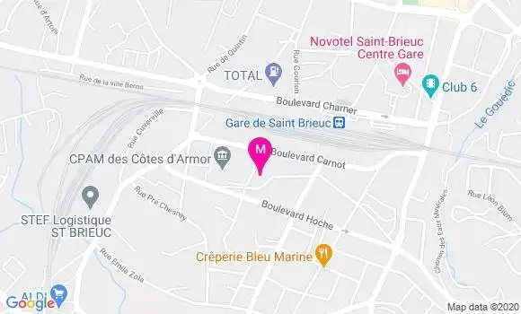 Localisation Dr Claire Bonnet