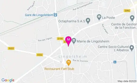 Localisation Dr Marie Christine Sachnine