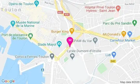 Localisation Dr Laurence Pallier