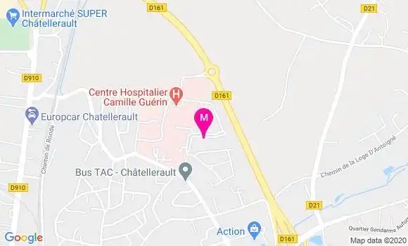 Localisation Dr Christelle Paillard