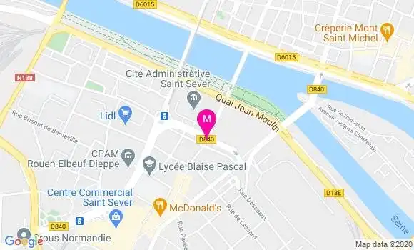 Localisation Dr Corinne Guillou