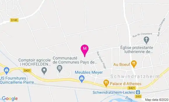 Localisation Dr Catherine Weiss