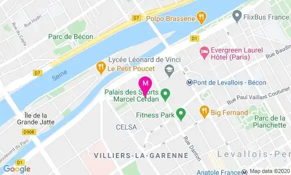 Localisation Dr Muriel Ayache Mimoun