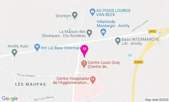 Localisation Dr Houria Belmadani