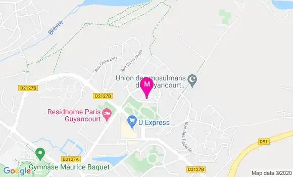 Localisation Dr Damien Rassat