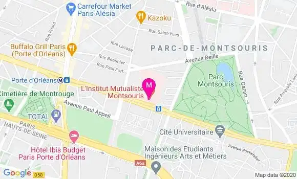 Localisation Dr Sebastien Moreau