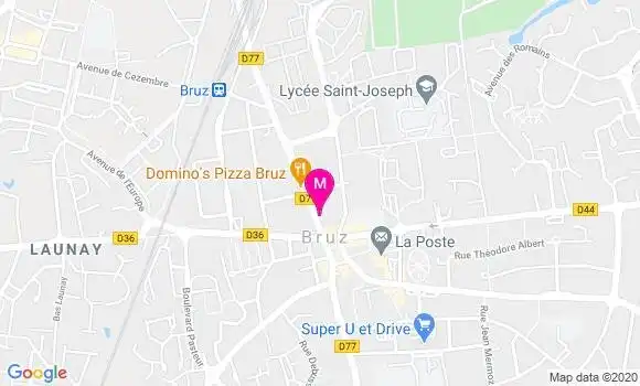 Localisation Dr Ophelie Joubreil