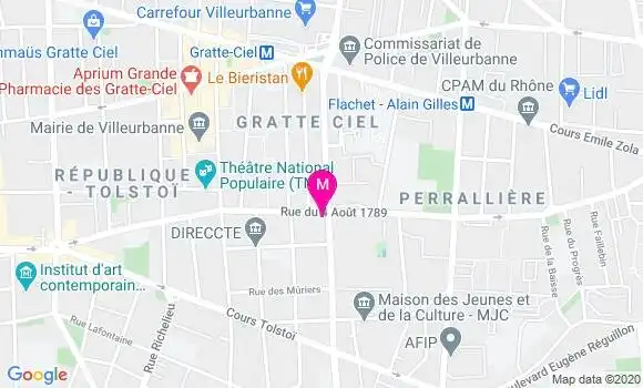 Localisation Dr Melanie Radier