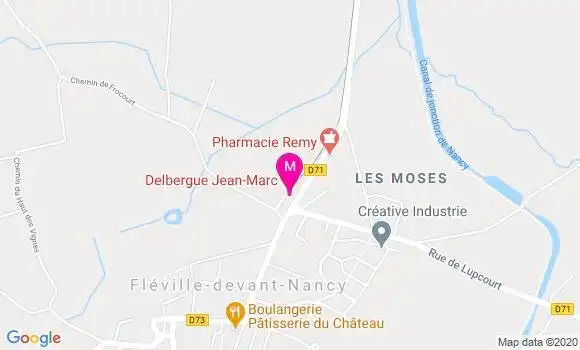 Localisation Dr Jean Marc Delbergue
