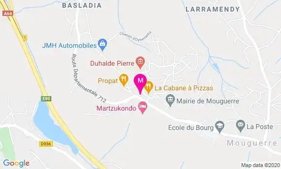 Localisation Dr Laetitia Scholtes Bernard