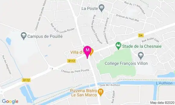 Localisation Dr Pascale Goualin Pousset