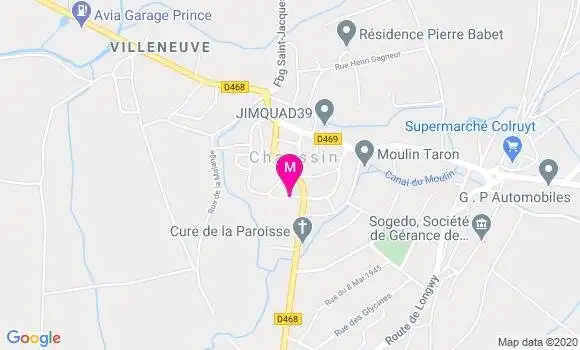 Localisation Dr Marie Claire Gicquel