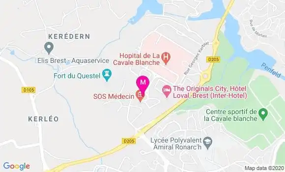 Localisation Dr Virginie Granja Ogor