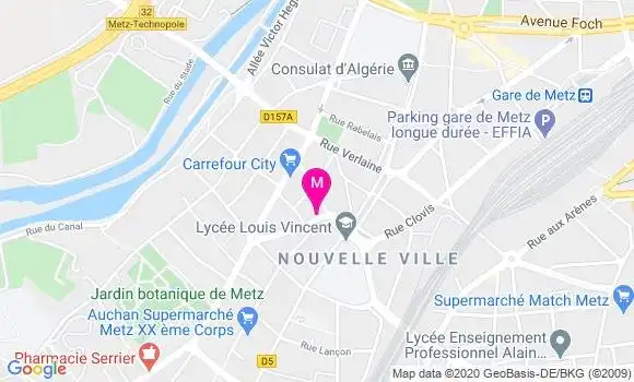 Localisation Dr Marine Loustau Legrand