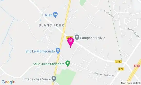Localisation Dr Lucie Couvreur