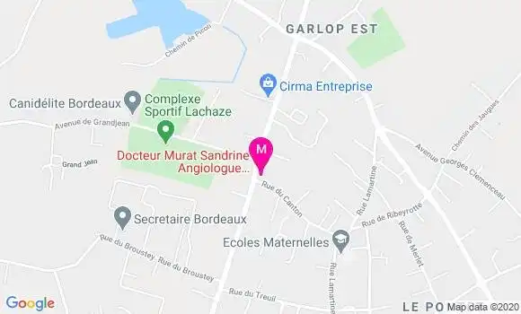 Localisation Dr Hugo Vergnolle