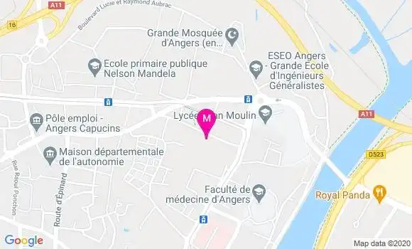 Localisation Dr Camille Kossowski Brasme