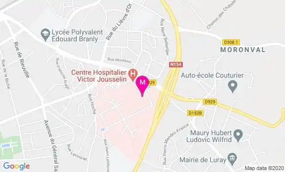 Localisation Dr Giovanni Peralta