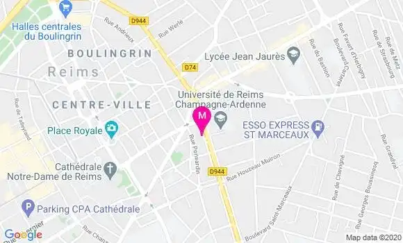 Localisation Dr Matthieu Brabant