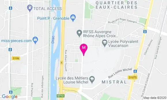 Localisation Dr Dorothea De Santis Nikolic