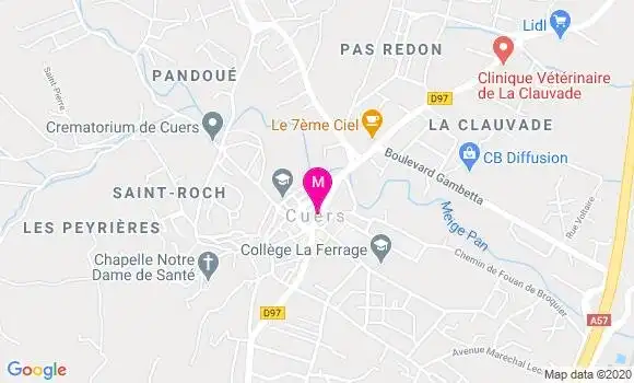 Localisation Dr Francois Voiry