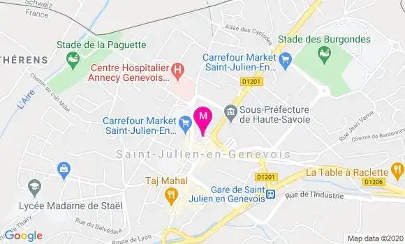 Localisation Dr Cecile Estable