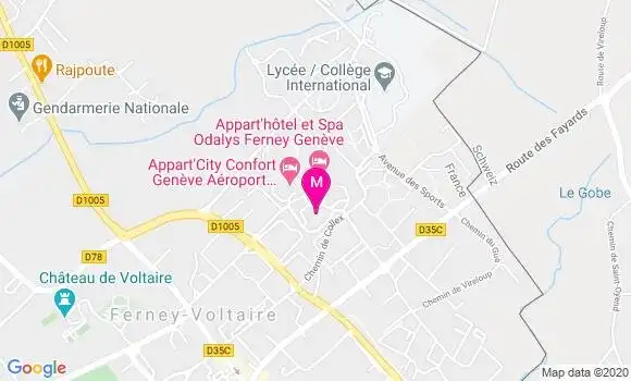 Localisation Dr Marion Lyonnet Coulibaly