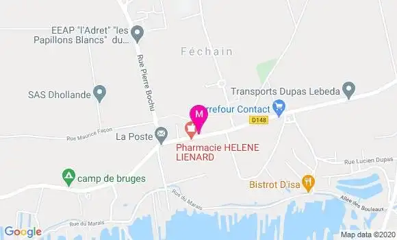 Localisation Dr Emilie Monfort Foveau