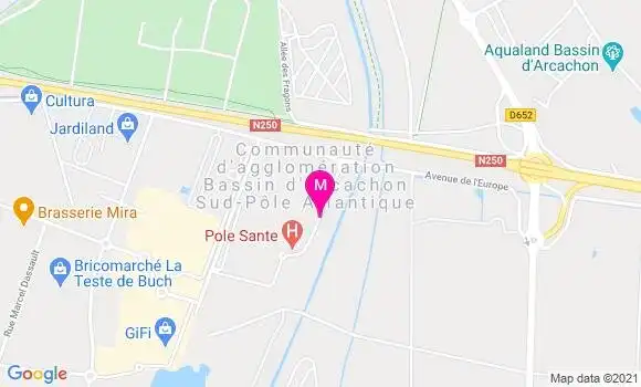 Localisation Dr Thibault Hernandez