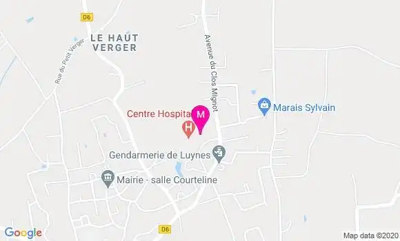 Localisation Dr Donatien Mallet