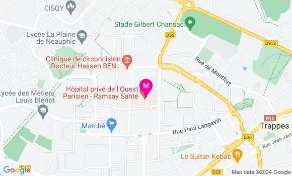 Localisation Dr Pascale Auriault