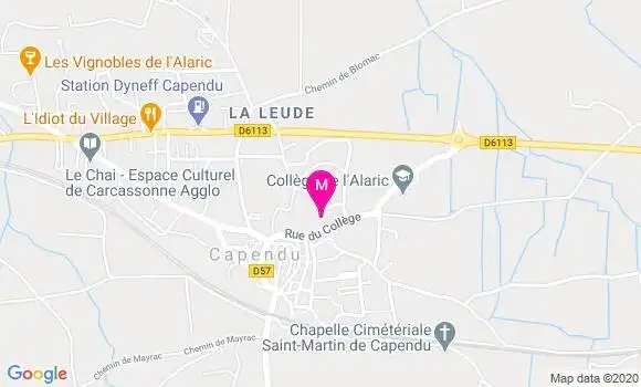Localisation Dr Francoise Garnier