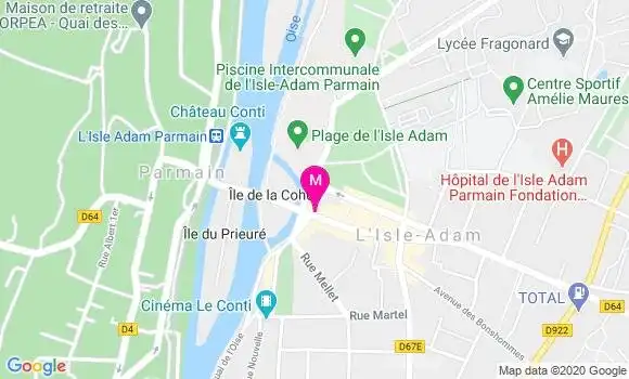 Localisation Dr Sylvain Hergot