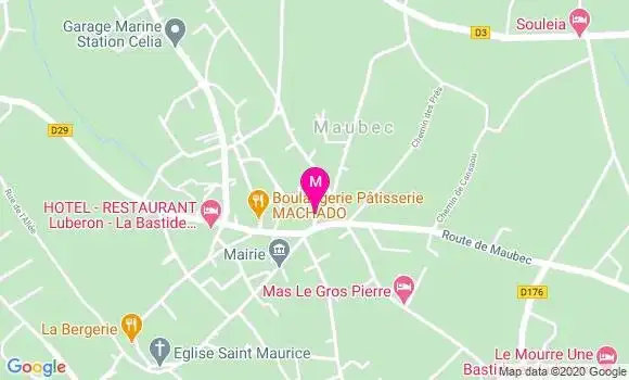 Localisation Dr Brigitte Adam