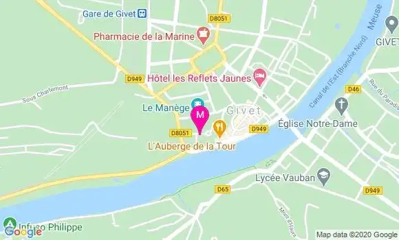 Localisation Dr Thierry Della Siega