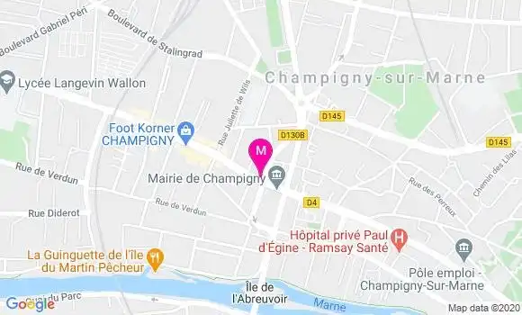 Localisation Dr Elodie Setrouk