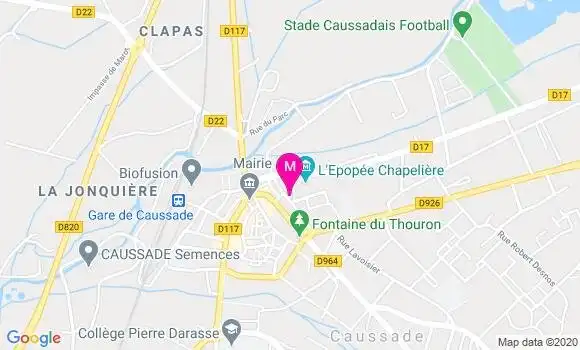 Localisation Dr Pierre Grousseau
