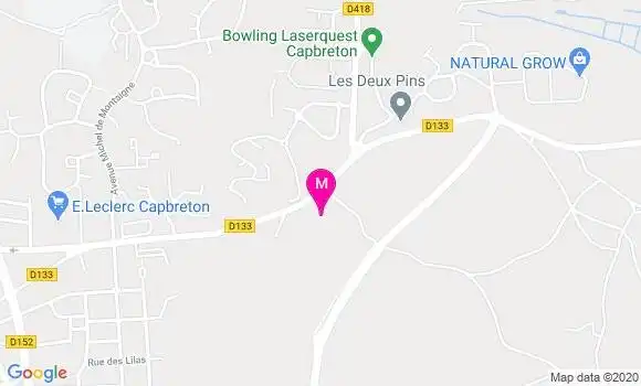 Localisation Dr Aude Laroussinie Capera