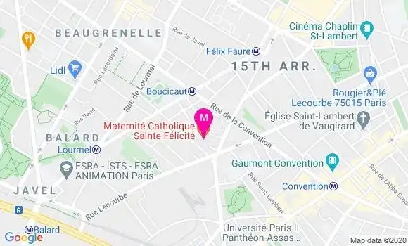 Localisation Dr Claire Pailleret