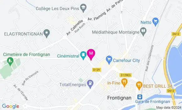 Localisation Dr Manon De Palmas
