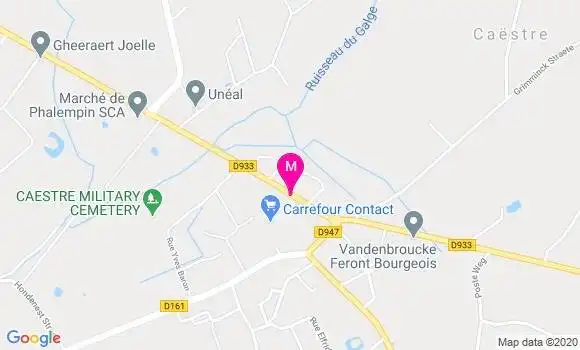 Localisation Dr Claire Duquenne Meplon