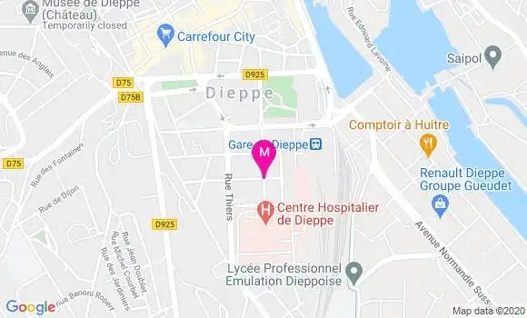 Localisation Dr Gabriel Legagneur